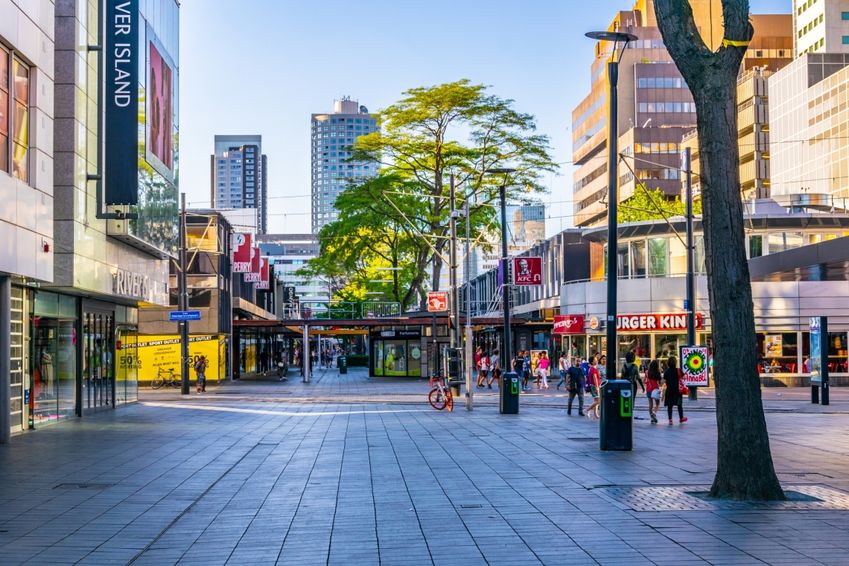 Rotterdam: minder winkelgebieden en kortere winkelstraten