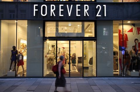 Forever 21 ontkent aanvragen faillissement