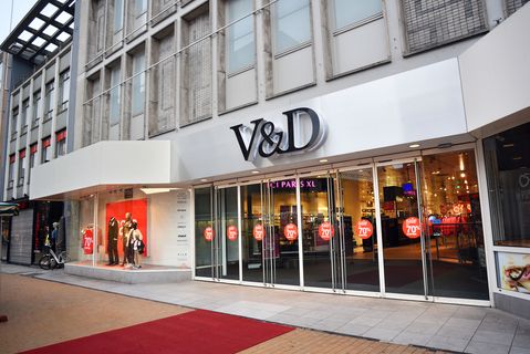 V&D-pand in Groningen wordt pop-up mall