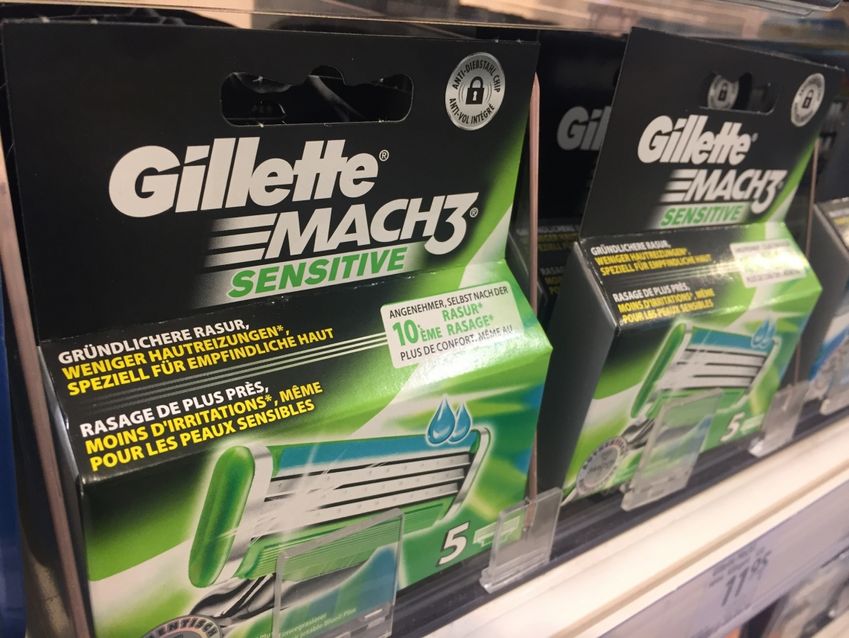 Gillette opent webshop in Duitsland