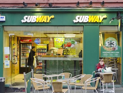 Subway richt zich meer op foodcourts