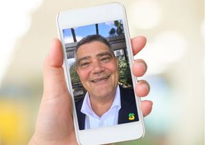De selfie van Subway-directeur Joost Labadie