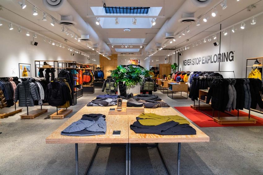 Binnenkijken bij het nieuwe prototype van The North Face