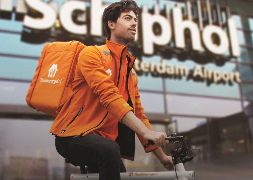 Thuisbezorgd.nl bezorgt kantoorlunch op Schiphol