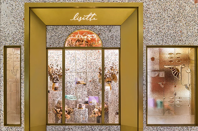 Deze boetiek ziet eruit als een luxe chocoladedoos
