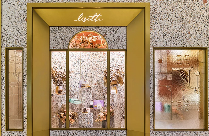 Deze boetiek ziet eruit als een luxe chocoladedoos