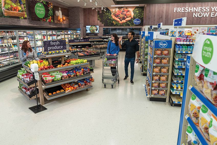 Kroger binnen Walgreens? Dat ziet er zo uit