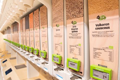 Albert Heijn maakt start met verpakkingsvrije boodschappen