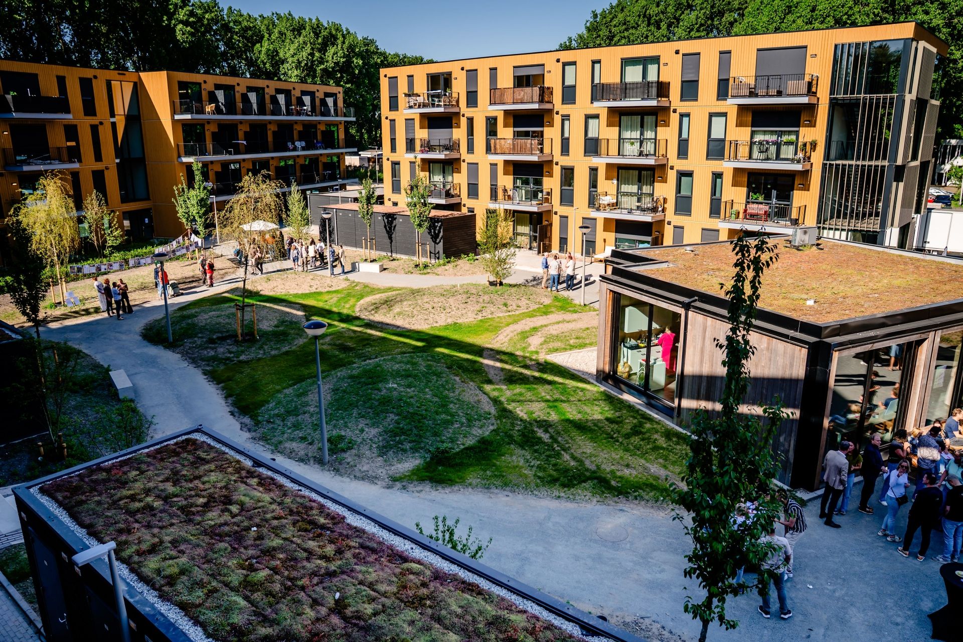 Tijdelijk wonen, blijvende verbinding: zo bouwde Volkshuisvesting Arnhem een sterke gemeenschap