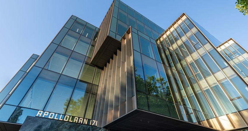 Larendael, ABF Energy en FV Real Estate huren kantoorruimte aan Apollolaan 171 in Amsterdam