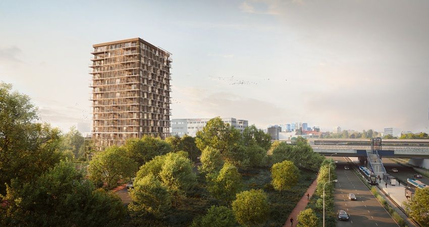 Omgevingsvergunning voor houten woontoren in Amstelveen onherroepelijk
