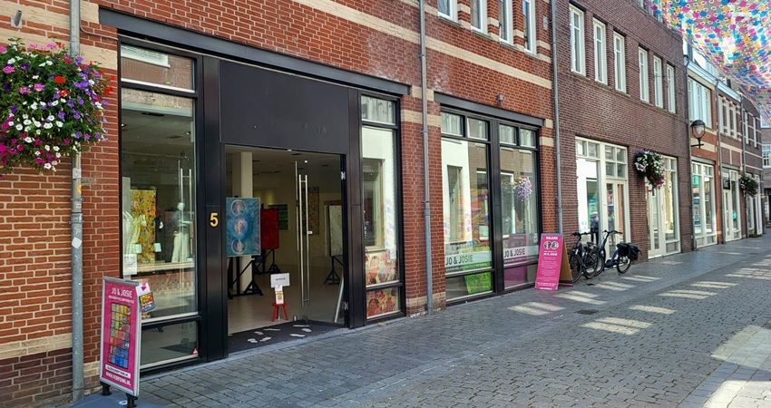 Jo & Josie opent kunstwinkel in Bergen op Zoom