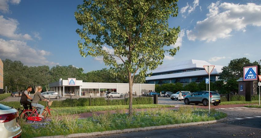 Nieuwe supermarkt voor Aldi in Driebergen-Zeist