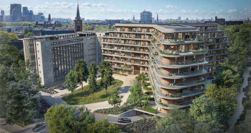 Molsbergen Development en Dura tekenen projectovereenkomst voor transformatie jaren ’70-kantoor naar 79 koopappartementen