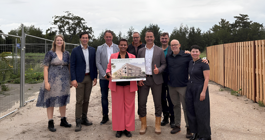 Woonforte en Kroon & de Koning tekenen overeenkomst voor 64 huurwoningen op voormalige kwekerij in B