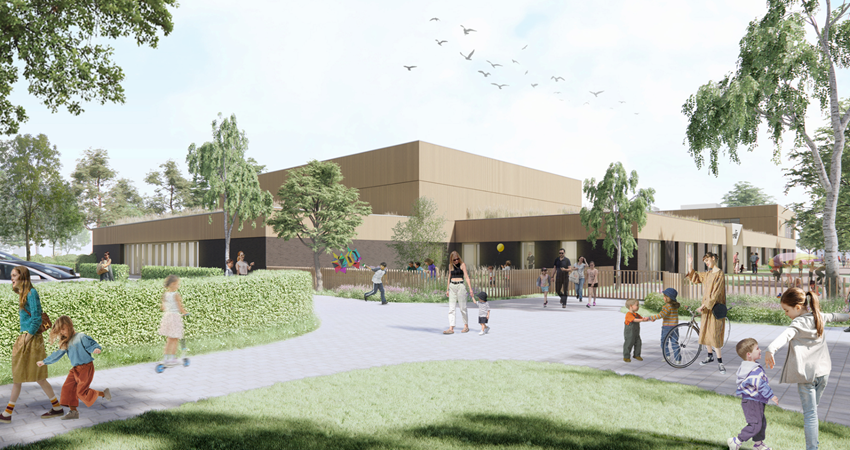 Nieuwbouw basisschool De Giraf in Hillegom opnieuw duurder dan begroot