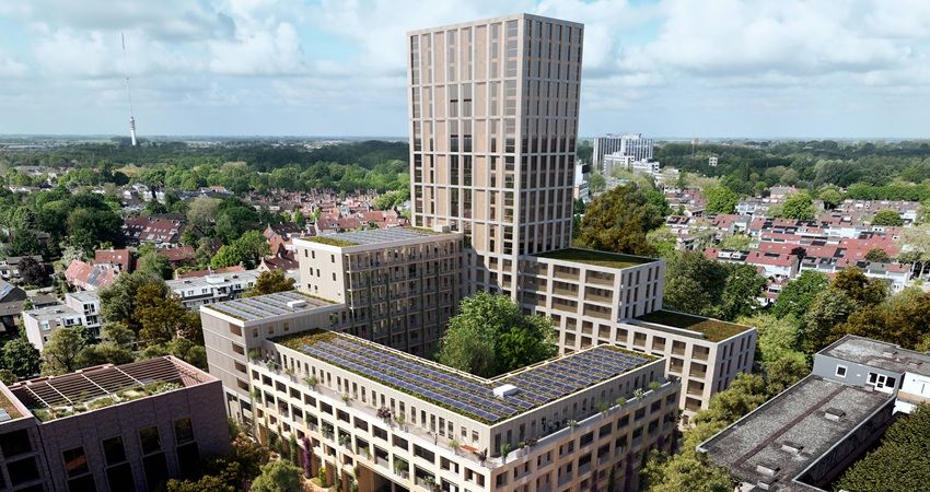 Achmea Real Estate koopt houten middenhuurwoningen voor PME in Nieuwegein