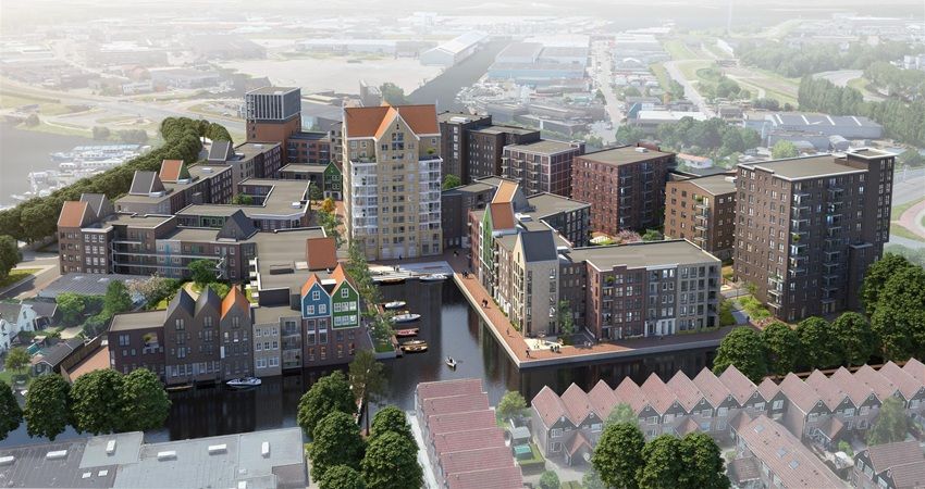 Parteon koopt huurappartementen in nieuwbouwproject Houthavenkade in Zaandam