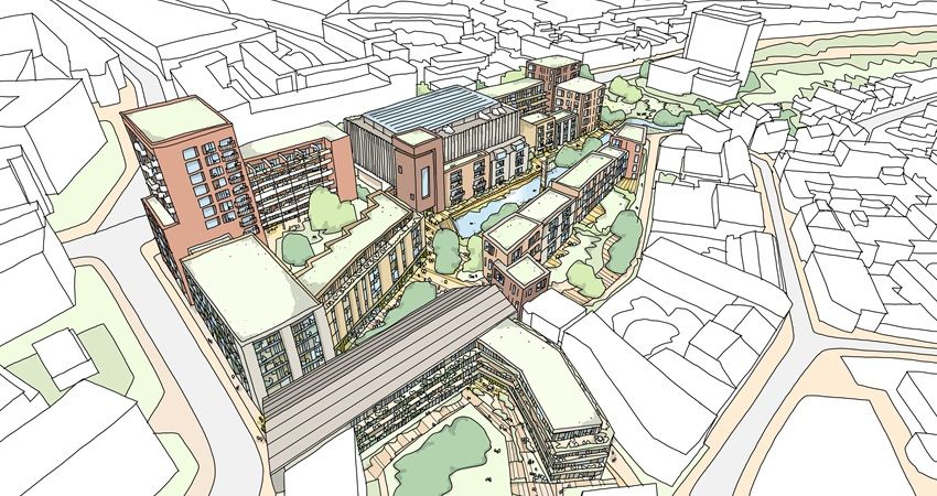 VanWonen presenteert masterplan voor stadshart in Hengelo