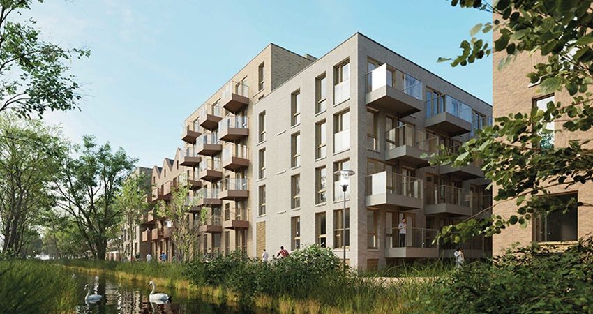 Amvest koopt 130 woningen in Amersfoort van Groep Caenen Capital Fund
