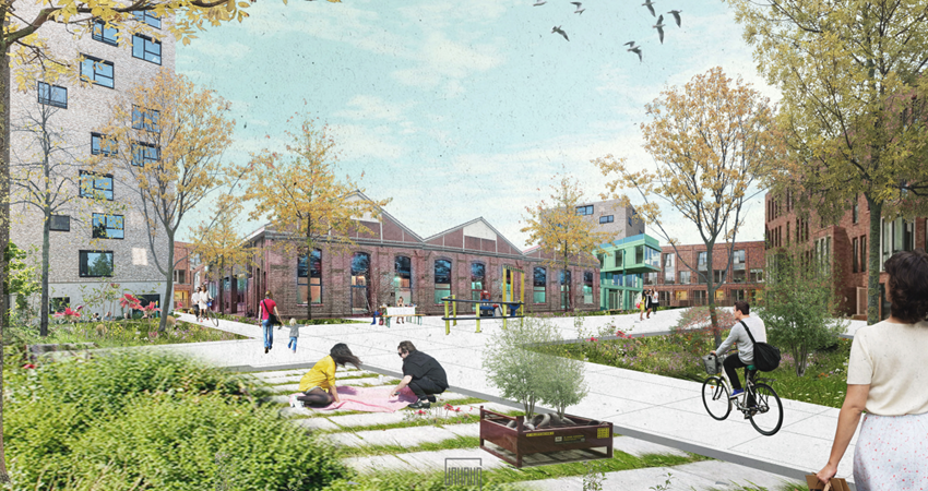 Woonwijk met 500 woningen stap dichterbij in centrum Ridderkerk