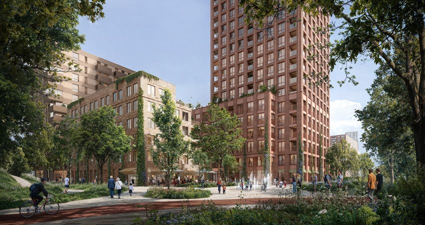 Nieuwe stadswijk met 605 woningen: BPD, Van de Klok en Trebbe winnen tender in Nijmegen