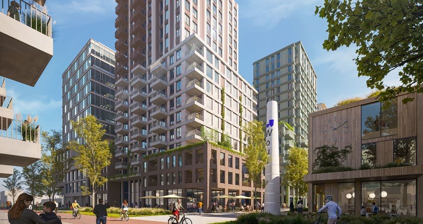 Intentieovereenkomst voor 300 sociale huurwoningen in Sloterdijk 1 Zuid getekend