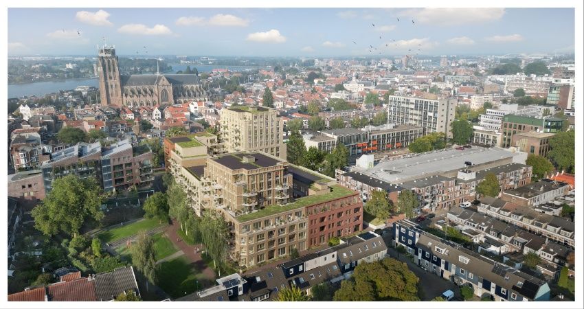 Dordtse Spuiboulevard krijgt 175 appartementen in plan Frontier