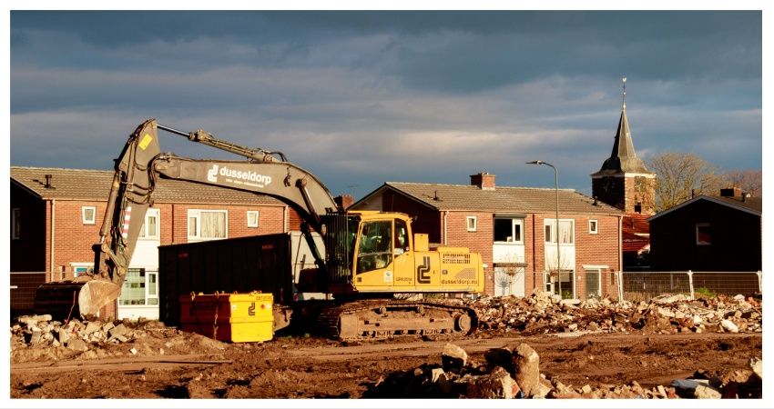 Vol stroomnet dreigt woningbouwproductie met 40 procent te raken