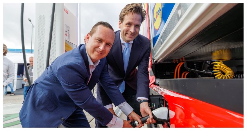 Lidl bevoorraadt ondanks netcongestie alle winkels elektrisch: 'We waren er vroeg bij'