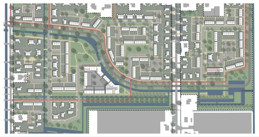 Bestemmingsplan De Scheg Midden met 457 woningen in Amstelveen is definitief 