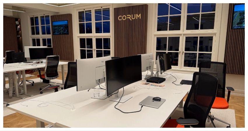 Corum haalt 900 mln op voor vastgoed en verhuist naar groter kantoor voor uitbreiding
