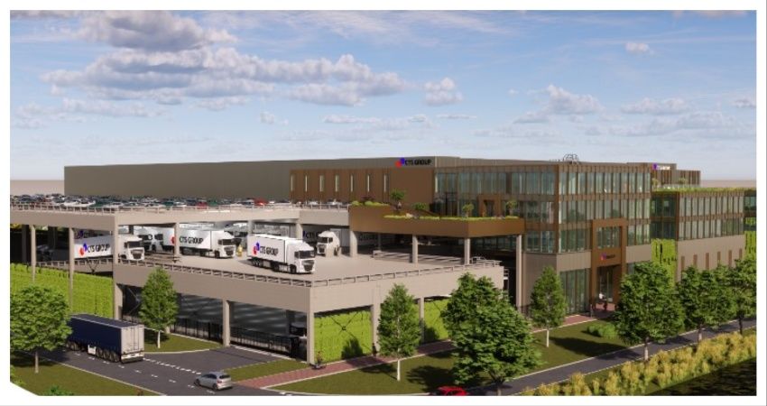 CTS Group bouwt meerlaags logistiek pand op Schiphol Trade Park