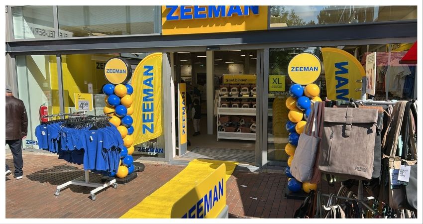 Zeeman opent nieuwe winkel aan Bevrijdingsplein in Leiden