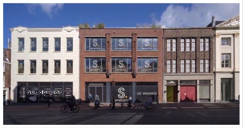 Sportcity naar De Waaren in Leiden