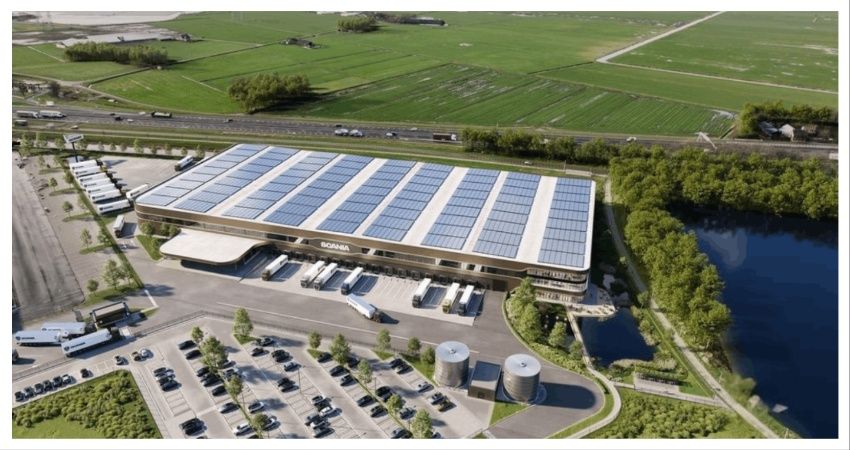WDP Nederland bouwt duurzaam logistiek centrum voor Scania Logistics Netherlands
