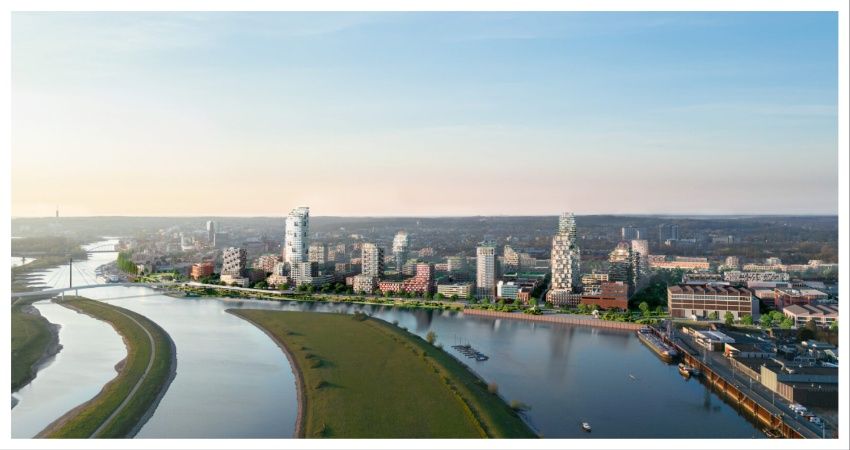 Doorbraaklocatie Rijnpark Arnhem in de versnelling: ‘Zonder bestuurlijke rugdekking gebeurt er niets’