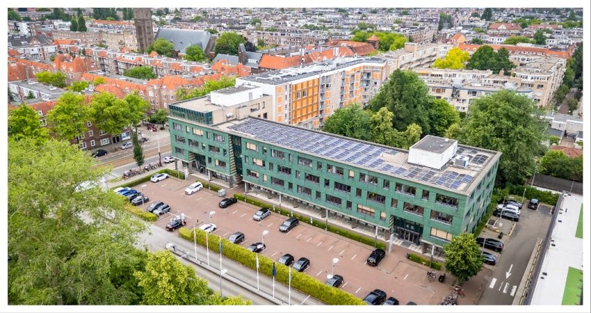 Distributeur van elektronische componenten huurt in Emerald House in Amsterdam
