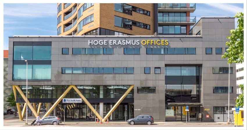 Oogkliniek huurt in Hoge Erasmus Offices Rotterdam