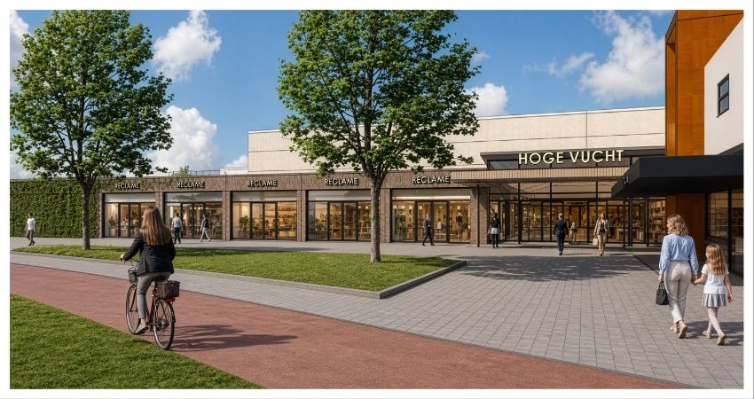 Twee verlengingen en twee nieuwe huurovereenkomsten in winkelcentrum Hoge Vucht Breda