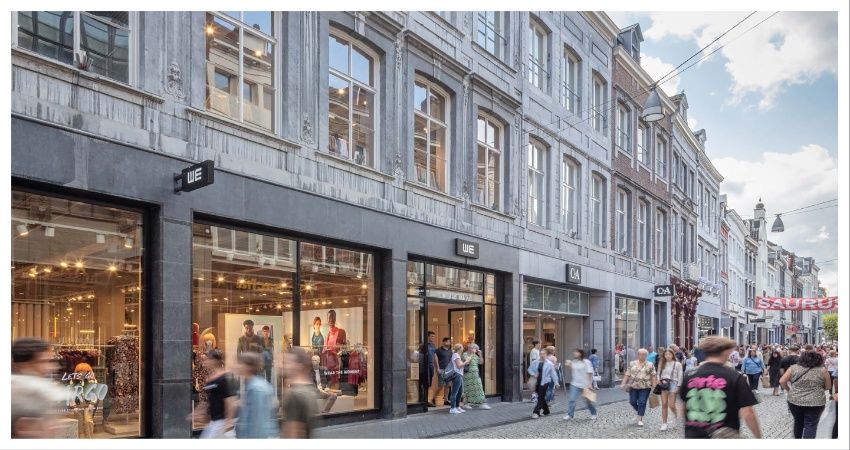 Particuliere belegger koopt winkelpanden C&A en WE aan Grote Staat in Maastricht