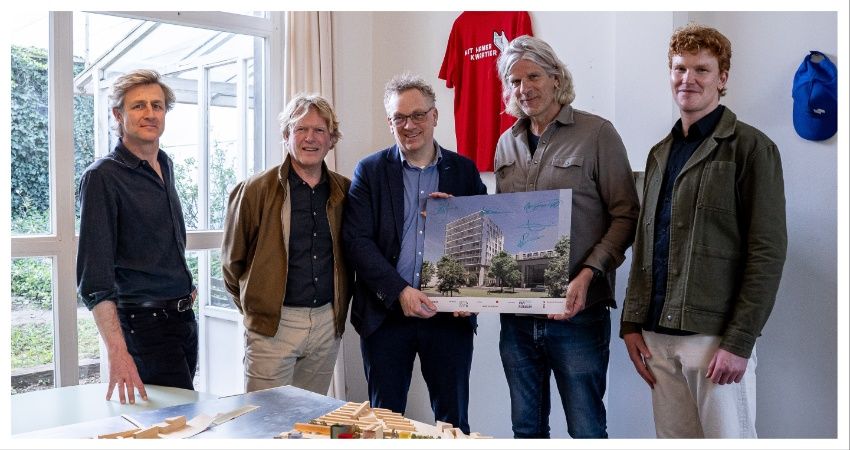 Steengoed tekent afsprakenbrief met gemeente voor 110 woningen in Hamerkwartier Amsterdam