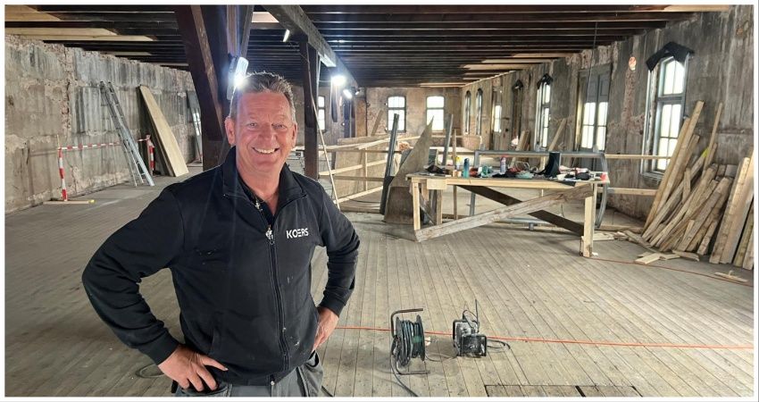 KOERS restaureert en verduurzaamt monumentale visopslag met een flinke dosis ouderwets vakmanschap