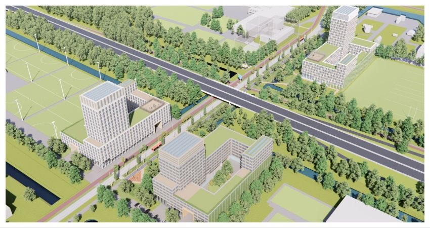 Gemeenteraad Delft stemt in met bouwplan tot 2.100 studentenwoningen