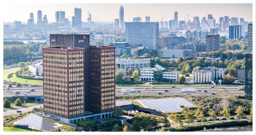 Multinational huurt kantoorruimte Fascinatio Boulevard in Rotterdam