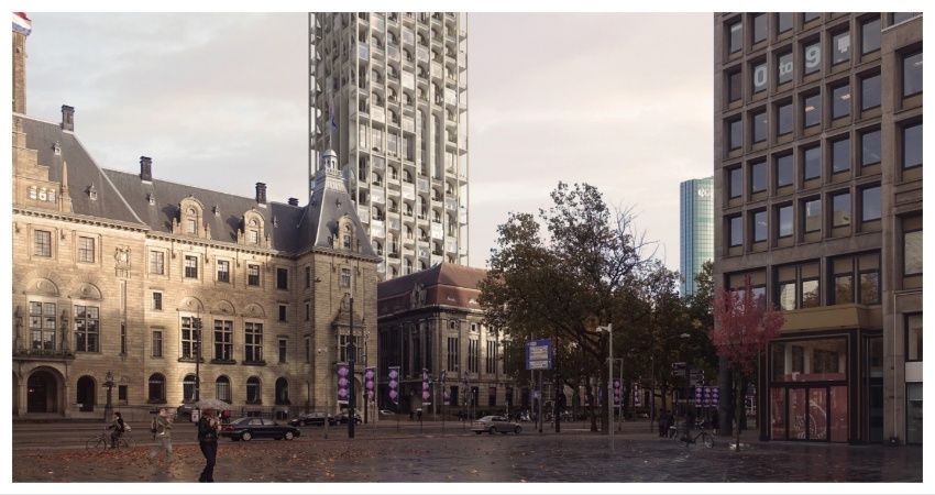 Renovatie Rotterdams postkantoor kan in september worden hervat