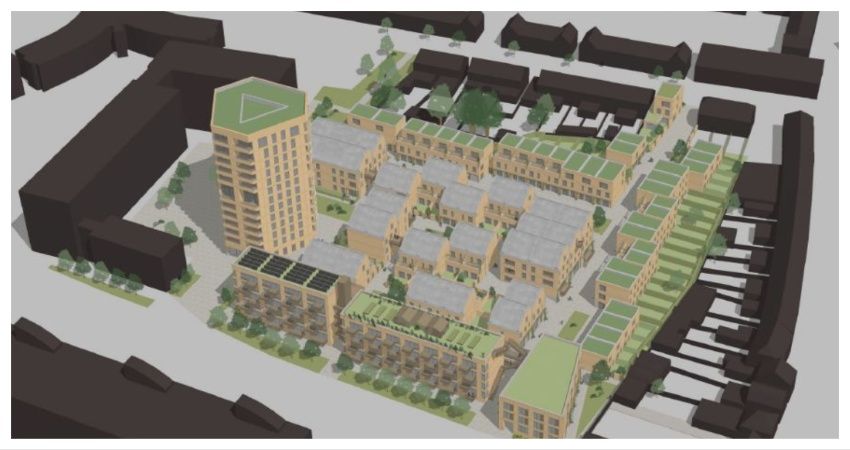 Bouw van ruim 240 woningen op voormalig Philipsterrein Eindhoven kan door