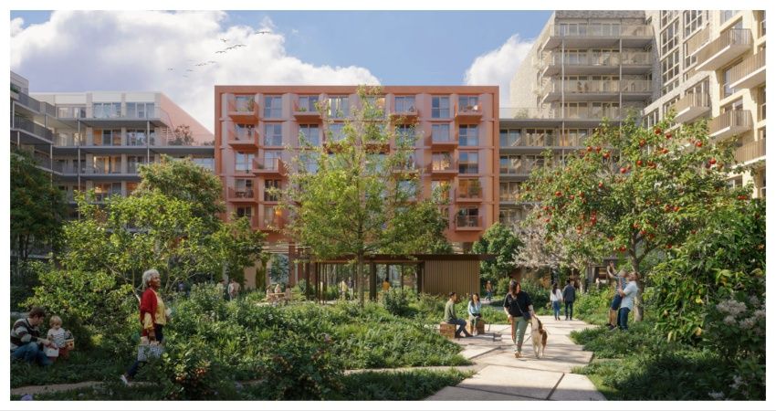 CBRE IM koopt 437 middenhuurwoningen in Schinkelkwartier Amsterdam