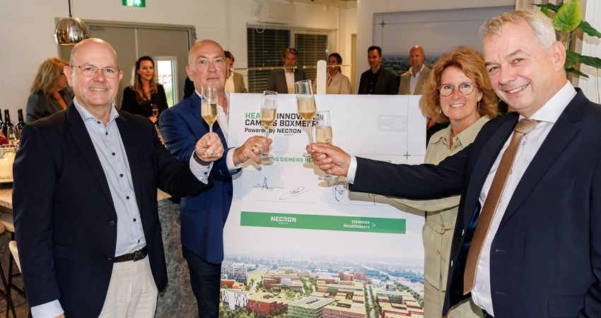 Eerste zorgpartij tekent voor Health Innovation Campus Boxmeer