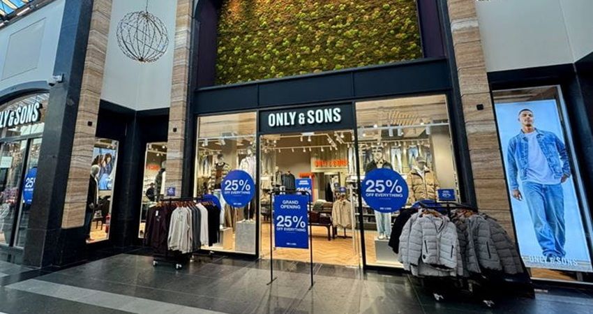 Only & Sons opent winkel in De Tuinen in Naaldwijk